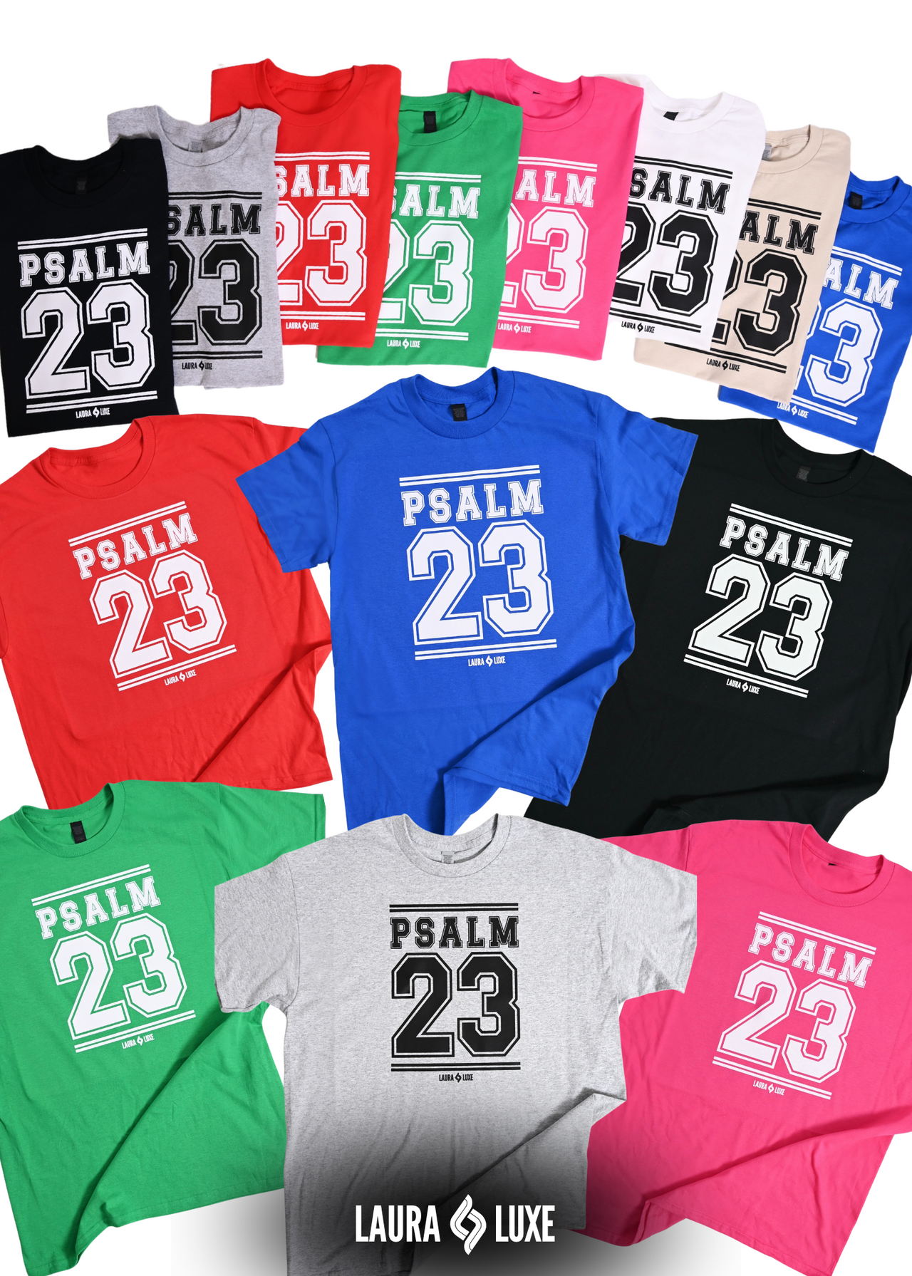 PSALM 23 Exclusive Graphic Unisex Tee | 8 Colors