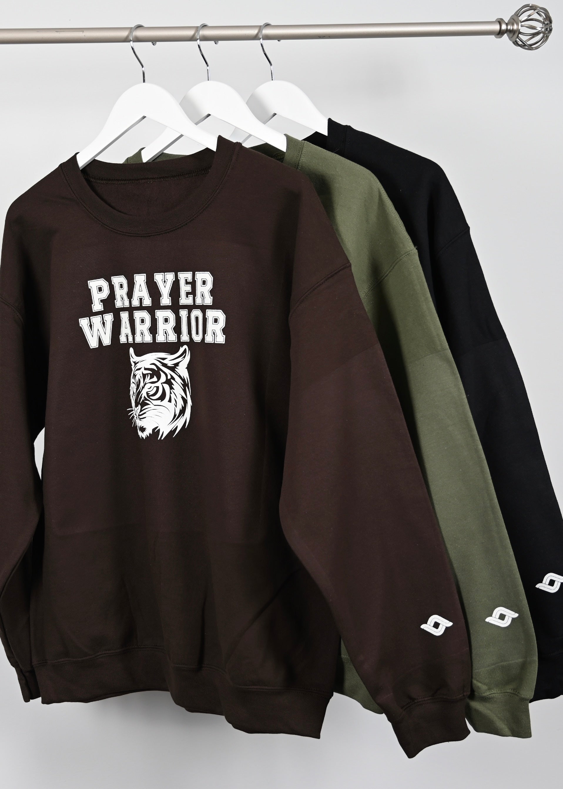 Prayer Warrior EXCLUSIVE LL Graphic Crew Neck Sweatshirt | 3 Colors