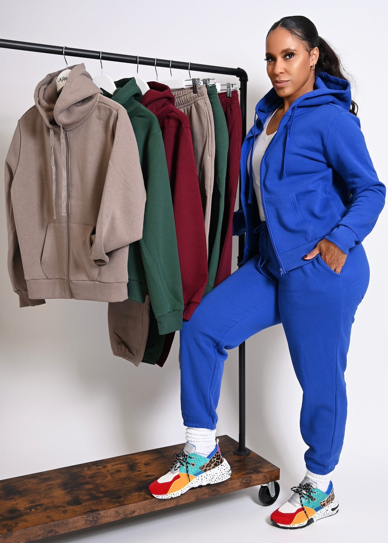 Ultra Cozy 3 Pc Fleece Zip Jacket Jogger Set | 4 Colors